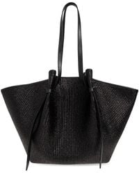 Yuzefi - Grand Sac Porté Épaule Mochi À Design Tressé - Lyst