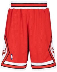 Mitchell & Ness - Chicago Bulls Authentic Shorts - Lyst