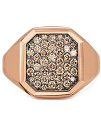 David Yurman - 18Kt Streamline Rotgold-Siegelring - Lyst