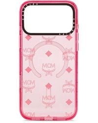 MCM - X Casetify Monogram-Pattern Iphone 17 Pro Case - Lyst