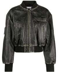 Acne Studios - Giacca Con Effetto Vissuto - Lyst