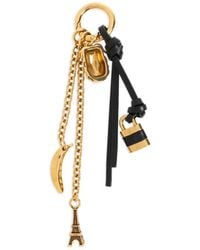 Chloé - Charm-Detail Leather Keychain - Lyst