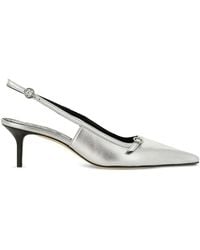 Aeyde - Saba Slingback Pointed-Toe Pumps - Lyst