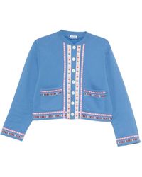 Bode - Ribbon Cardigan - Lyst