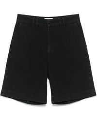 FRAME - Organic Cotton Denim Shorts - Lyst