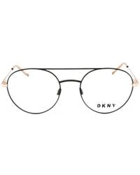 DKNY - Round-Frame Glasses - Lyst