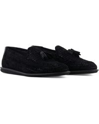 Giorgio Armani - Tassel-Detail Loafers - Lyst
