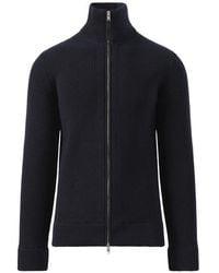 Maison Margiela - English-Rib Zip Cardigan - Lyst