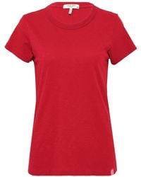 Rag & Bone - Slub Crew-Neck T-Shirt - Lyst