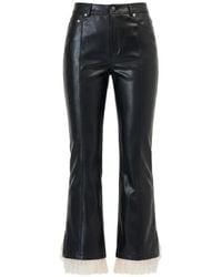 Cinq À Sept - Maisie Lace-Trim Trousers - Lyst