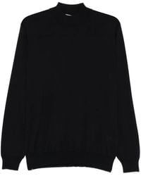 Lardini - Pullover mit Stehkragen - Lyst