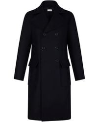 Fursac - Belted Double-Breasted Coat - Lyst