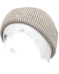 Marc O' Polo - Ribbed-Knit Embroidered-Logo Beanie Hat - Lyst