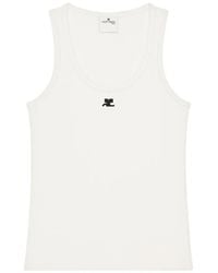 Courreges - 90's Embroidered Ac Logo Top - Lyst