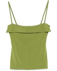 Nanushka - Marinie Square-Neck Top - Lyst