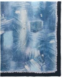 Roberto Cavalli - Patchwork-Effect Cotton Scarf - Lyst
