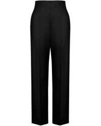 Alberta Ferretti - ウールブレンド パンツ - Lyst