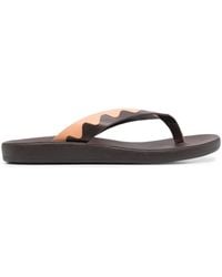 Ancient Greek Sandals - Ammos Two-Tone Leather Flip-Flops - Lyst