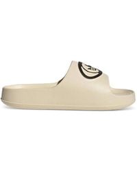 adidas - Adilette 00S Logo-Patch Slides - Lyst