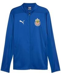 PUMA - Logo Zip Sweatshirt - Lyst
