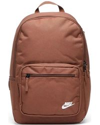 nike tanjun square backpack in brown