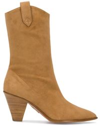 Aquazzura - Saint Honore' Bootie 70 - Lyst