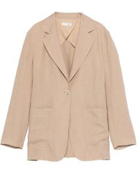Panicale - Pocket Single-Breasted Blazer - Lyst
