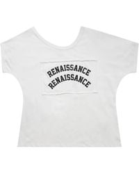 Renaissance Renaissance - Ren Logo-Patch T-Shirt - Lyst