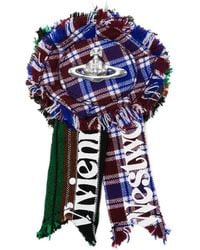 Vivienne Westwood - Rosette Orb Tartan Charm - Lyst