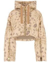 Khrisjoy - Daunenjacke mit Print - Lyst