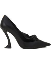 Lanvin - 100 Mm Pumps Met Strik - Lyst
