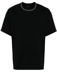 Neil Barrett - Contrast-trim Cotton T-shirt - Lyst