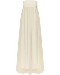 Posse - Solene Strapless Maxi Dress - Lyst