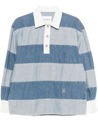 Closed - Gestreepte Polotop - Lyst