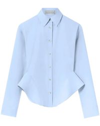 Stella McCartney - Peplum-Waist Shirt - Lyst