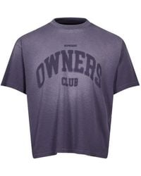 Represent - T-Shirt Owners Club À Logo Imprimé - Lyst
