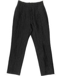 Uma Wang - Slim-fit Linen Trousers - Lyst
