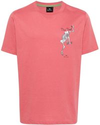 PS by Paul Smith - The Fool Organic-cotton T-shirt - Lyst