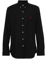 Polo Ralph Lauren - Button-Down Collar Embroidered-Logo Shirt - Lyst