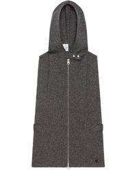 Courreges - Zip-Up Hooded Vest - Lyst