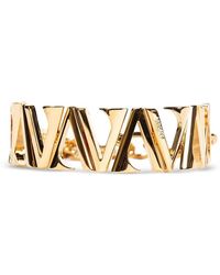 Versace - Bracelet En Chaîne À Logo - Lyst