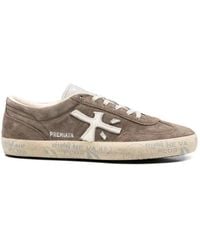 Premiata - David 8094 Logo-Detail Suede Sneakers - Lyst
