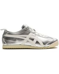 Onitsuka Tiger - MEXICO 66 Silver Off White Sneakers - Lyst