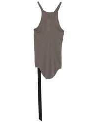 Rick Owens - Asymmetric Racerback Top - Lyst
