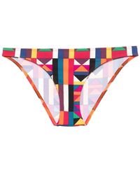 Eres - Slip bikini Allégorie con stampa geometrica - Lyst