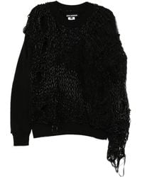 Junya Watanabe - X Comme Des Garçons Maglione Con Effetto Vissuto - Lyst