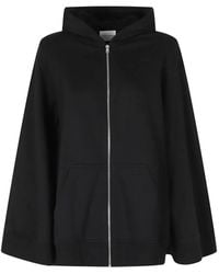 7 For All Mankind - Hooded Zip-Up Cape - Lyst