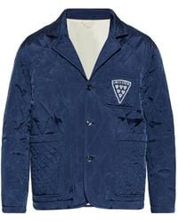 KENZO - Badges Quilted Workwear Jacket - Lyst