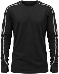 Thom Krom - 960 Exposed-Seam Long-Sleeved T-Shirt - Lyst