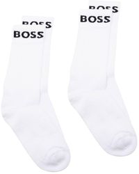 BOSS - Pack de calcetines con logo estampado - Lyst